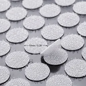 200Pcs 100Pair Dot Sticker Strong Adhesive Hook Loop Tape