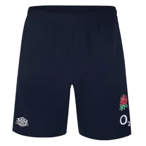 2023-2024 England Rugby Gym Shorts (Navy Blazer)