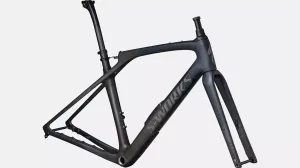 2023 Specialized S-Works Diverge STR Frameset - Satin Forest Green / Dark Moss Green/Black Pearl