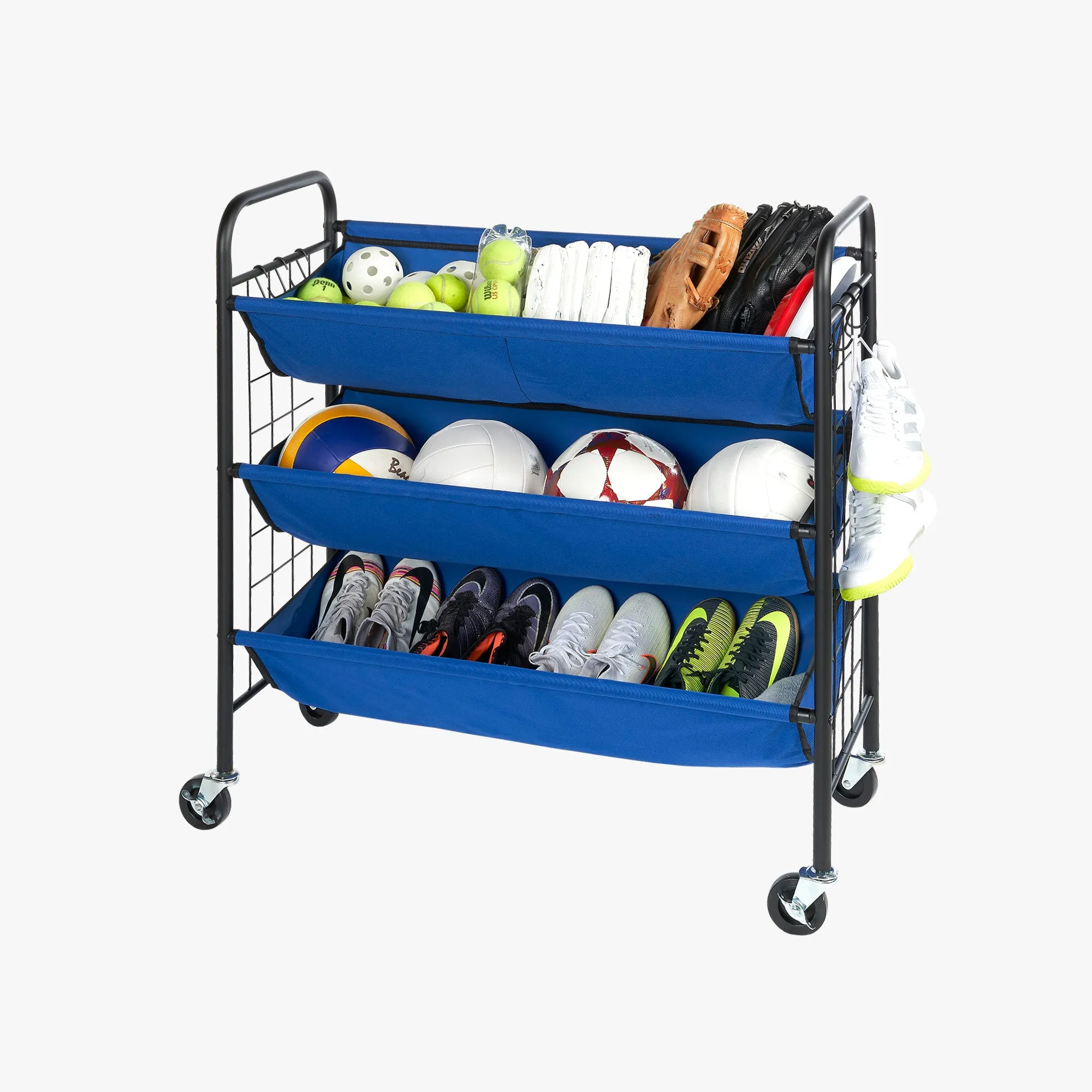 3-Tier Garage Organizer with Casters