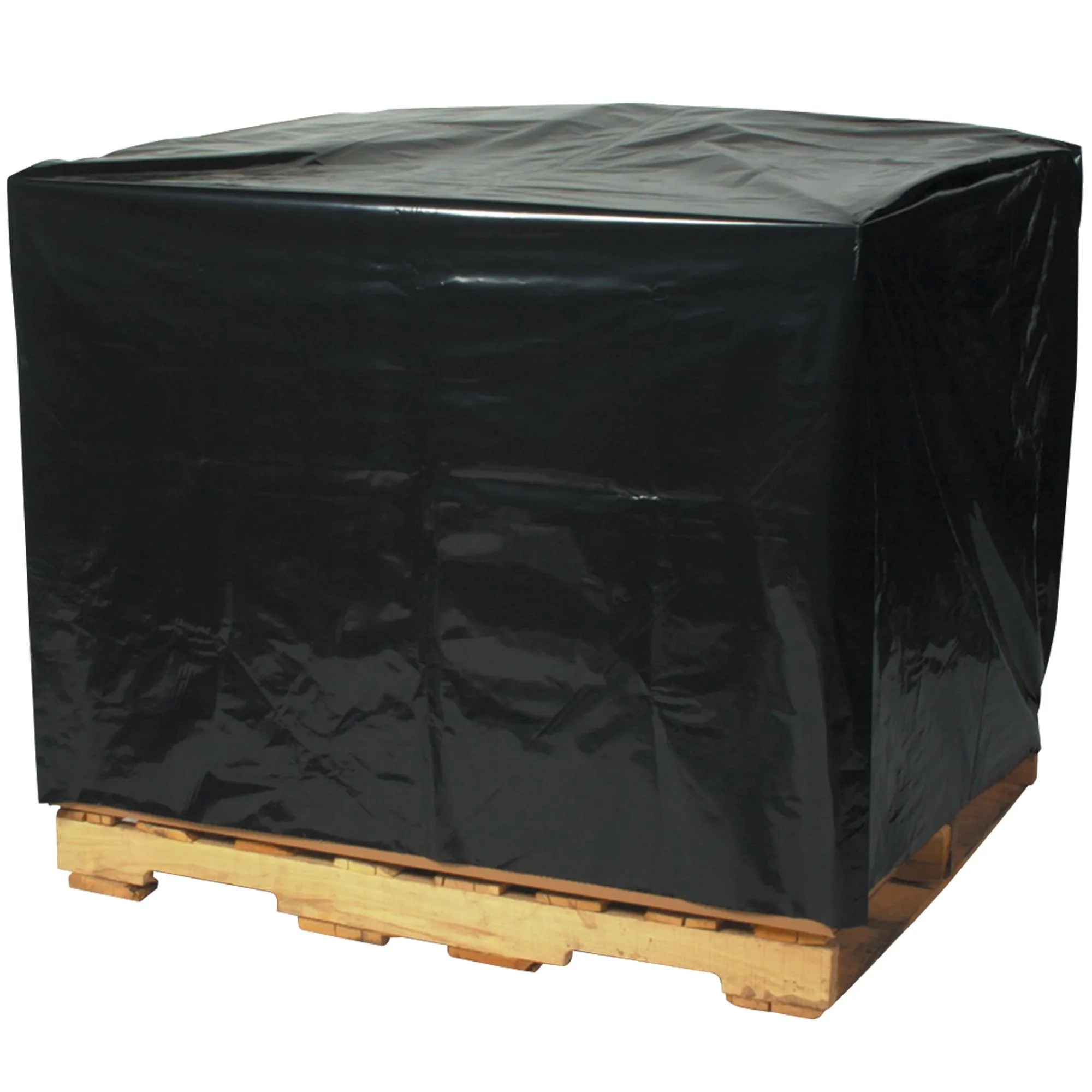 48 x 46 x 72" - 3 Mil Black Pallet Covers