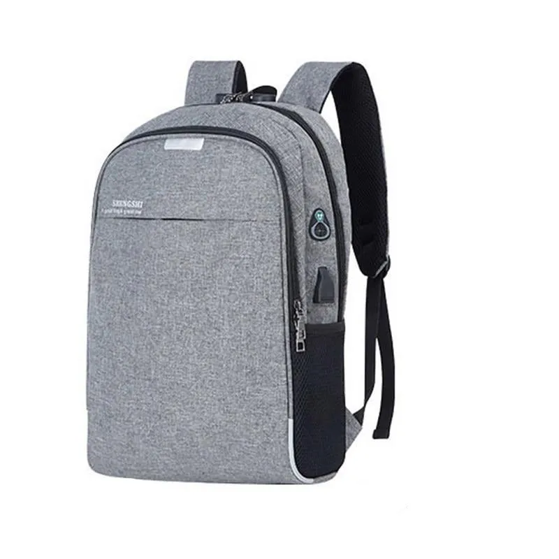 Anti-Theft Laptop Backpack With USB Charging Port and Lock