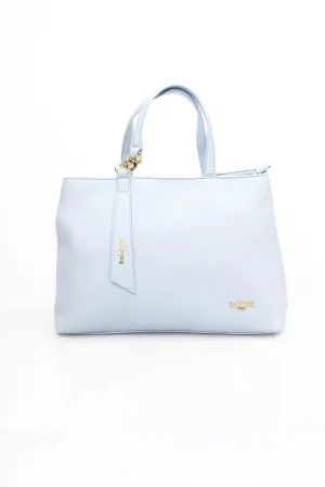 Baldinini Trend Light Blue Polyethylene Women Handbag