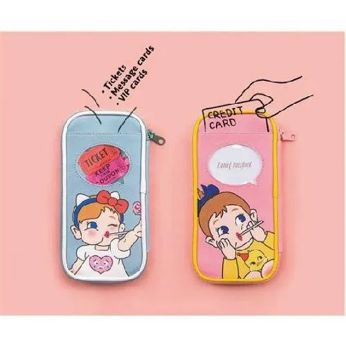 BENTOY cute sweetheart girly fantasy candy color lollipop pencil bag