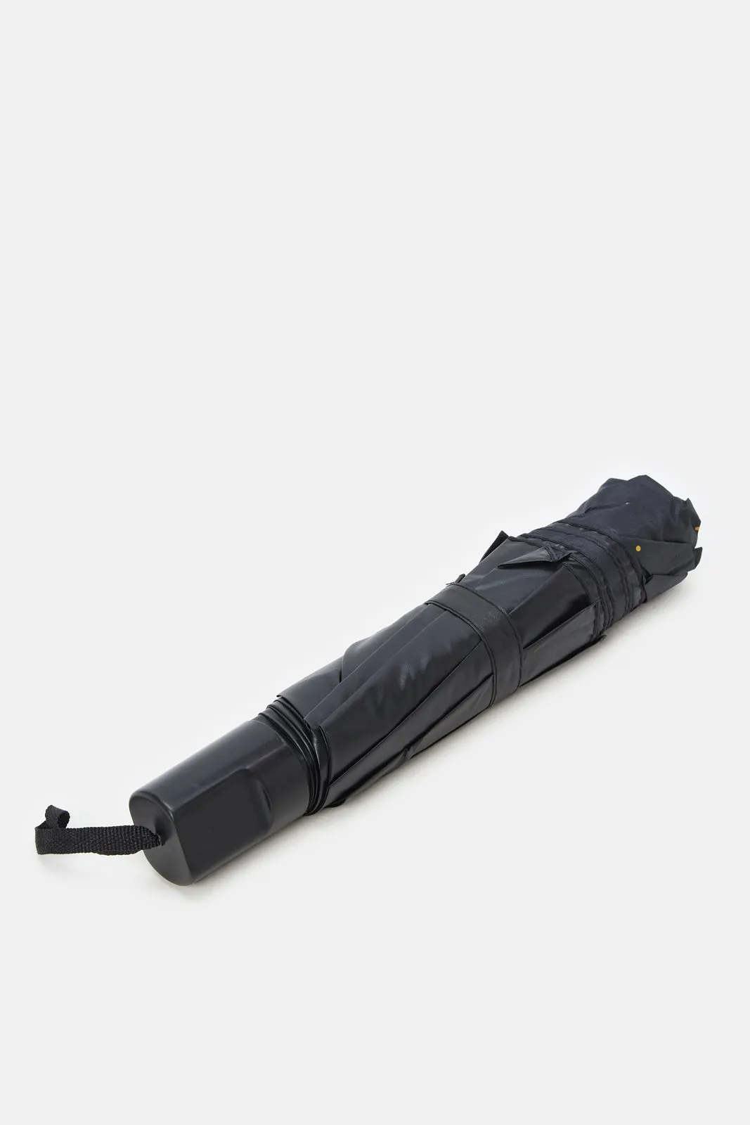 Black Printed Foldable Umbrella