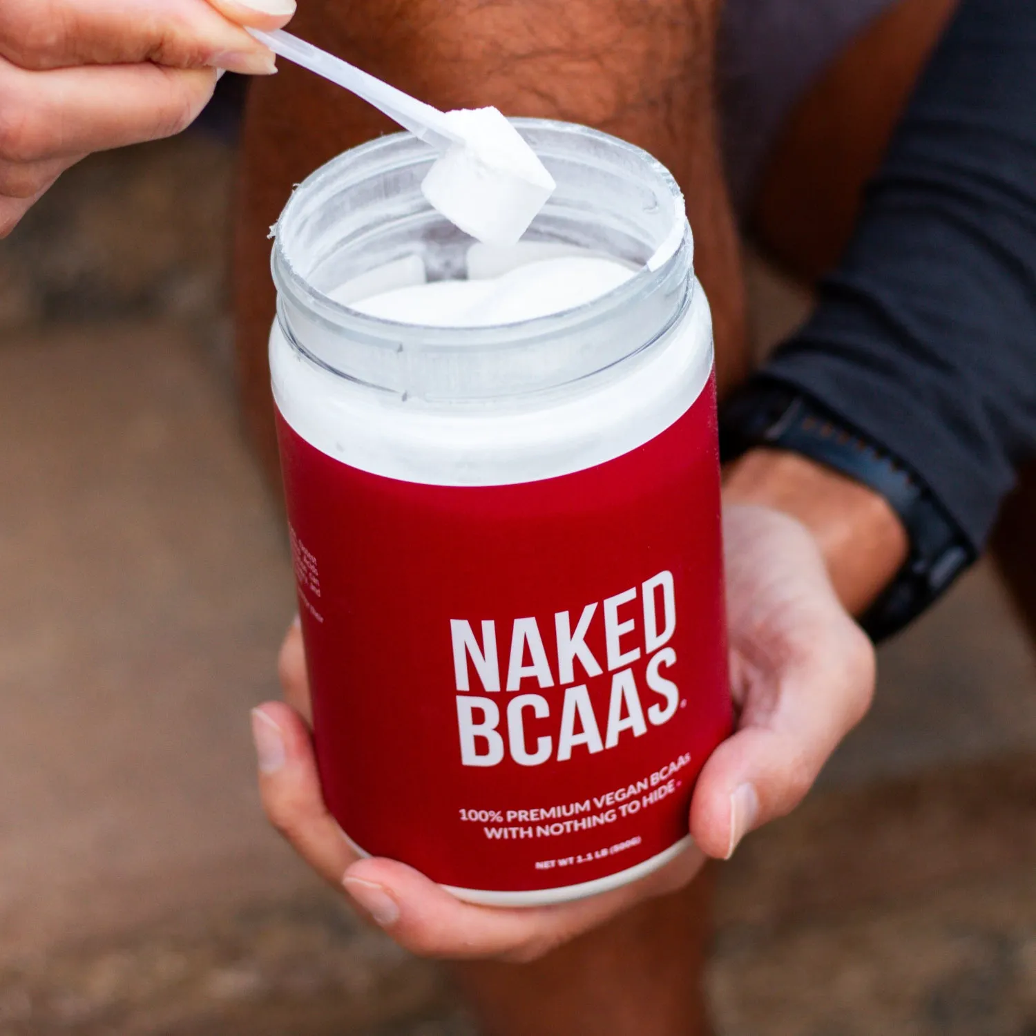 Branched Chain Amino Acids | Naked BCAAs - 100 Servings