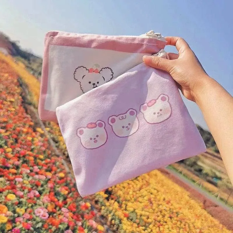 Cute Korean Cartoon Storage Bags