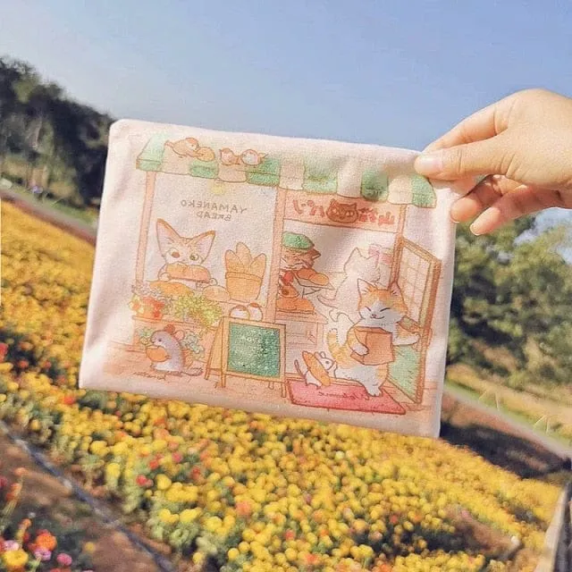 Cute Korean Cartoon Storage Bags