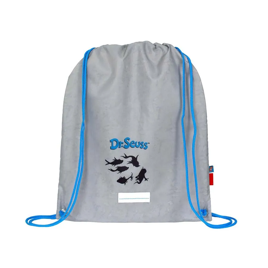 Dr Seuss Drawstring Bag – One Fish Two Fish (Tile)