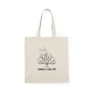 family tree rule - always check your sources Natural Tote Bag