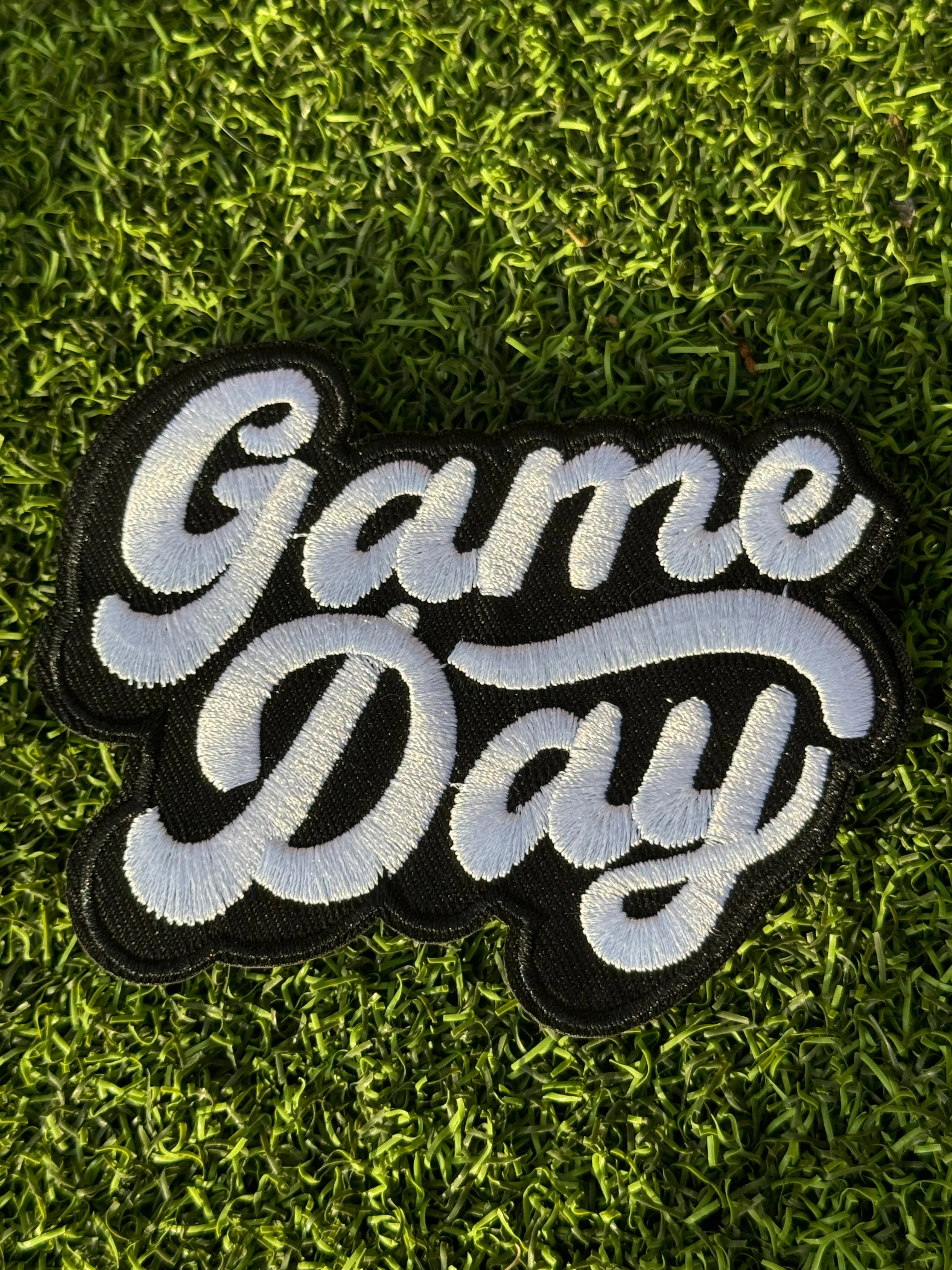 Game Day Iron On Patches