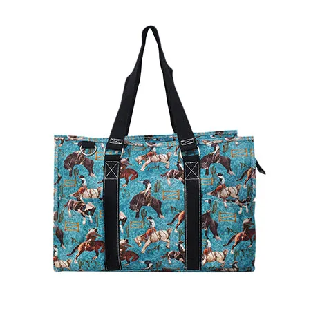 Giddy Up NGIL Zippered Caddy Organizer Tote Bag