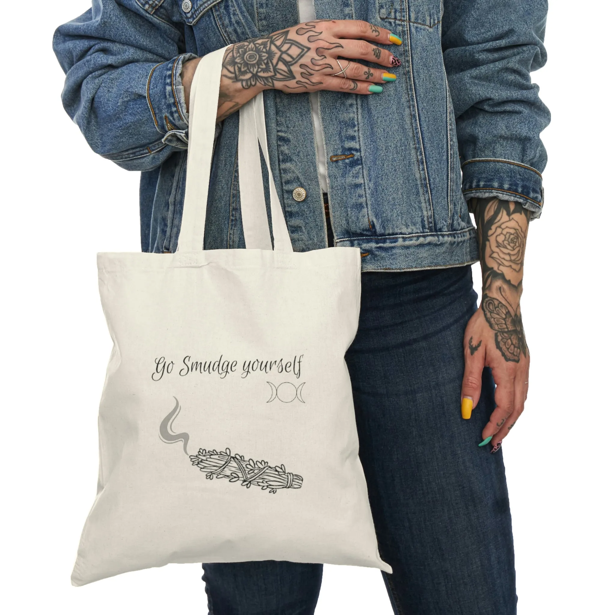 go smudge yourself Natural Tote Bag