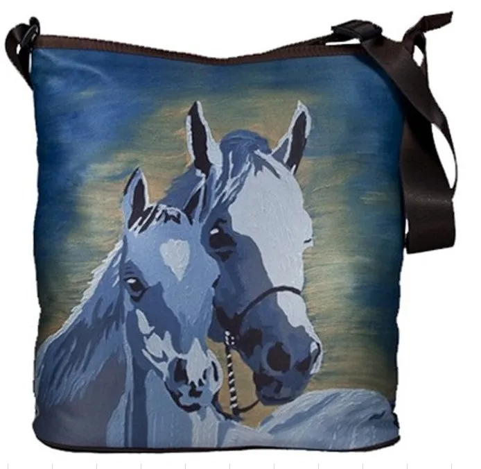 Horse Large Cross Body Bag - A Mother's Love