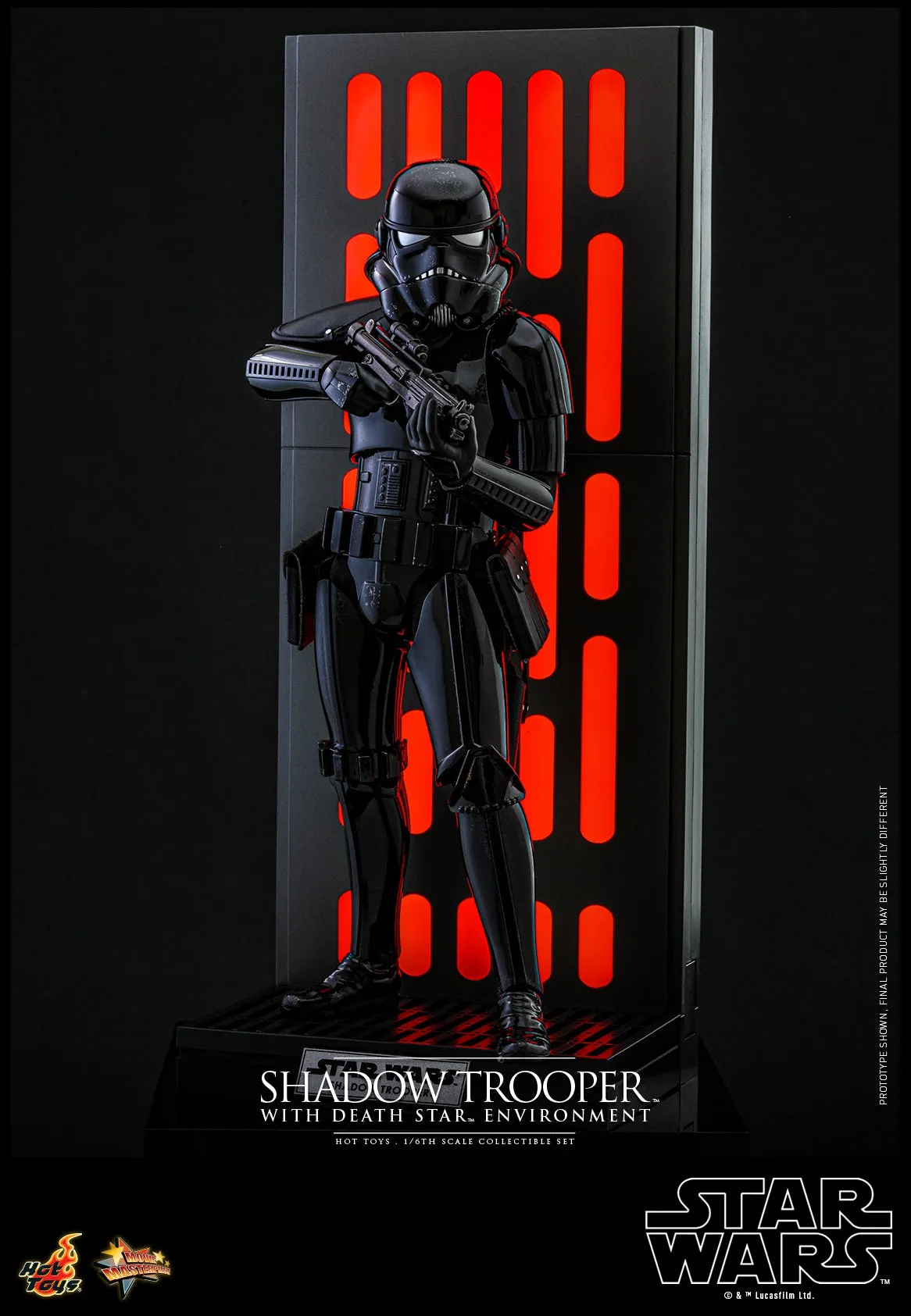 Hot Toys - MMS737 - Star Wars - 1/6th scale Shadow Trooper with Death Star Environment Collectible Set