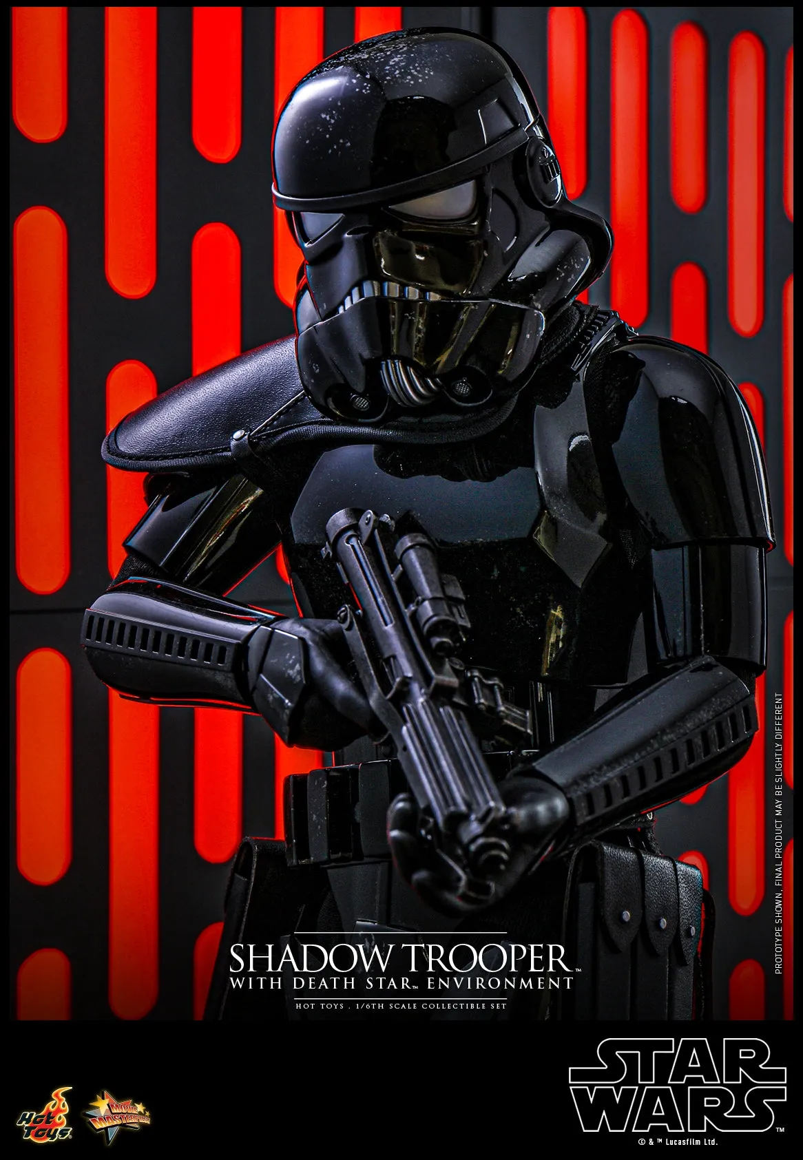 Hot Toys - MMS737 - Star Wars - 1/6th scale Shadow Trooper with Death Star Environment Collectible Set