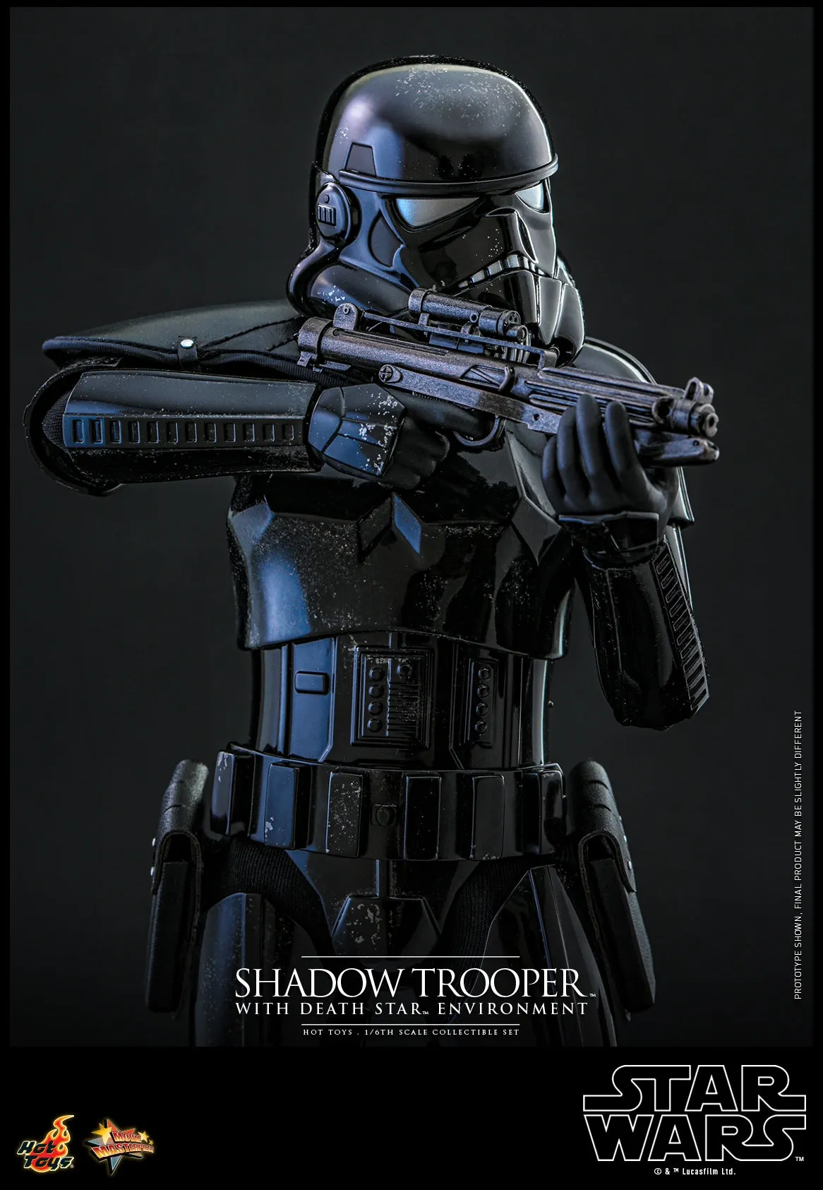 Hot Toys - MMS737 - Star Wars - 1/6th scale Shadow Trooper with Death Star Environment Collectible Set