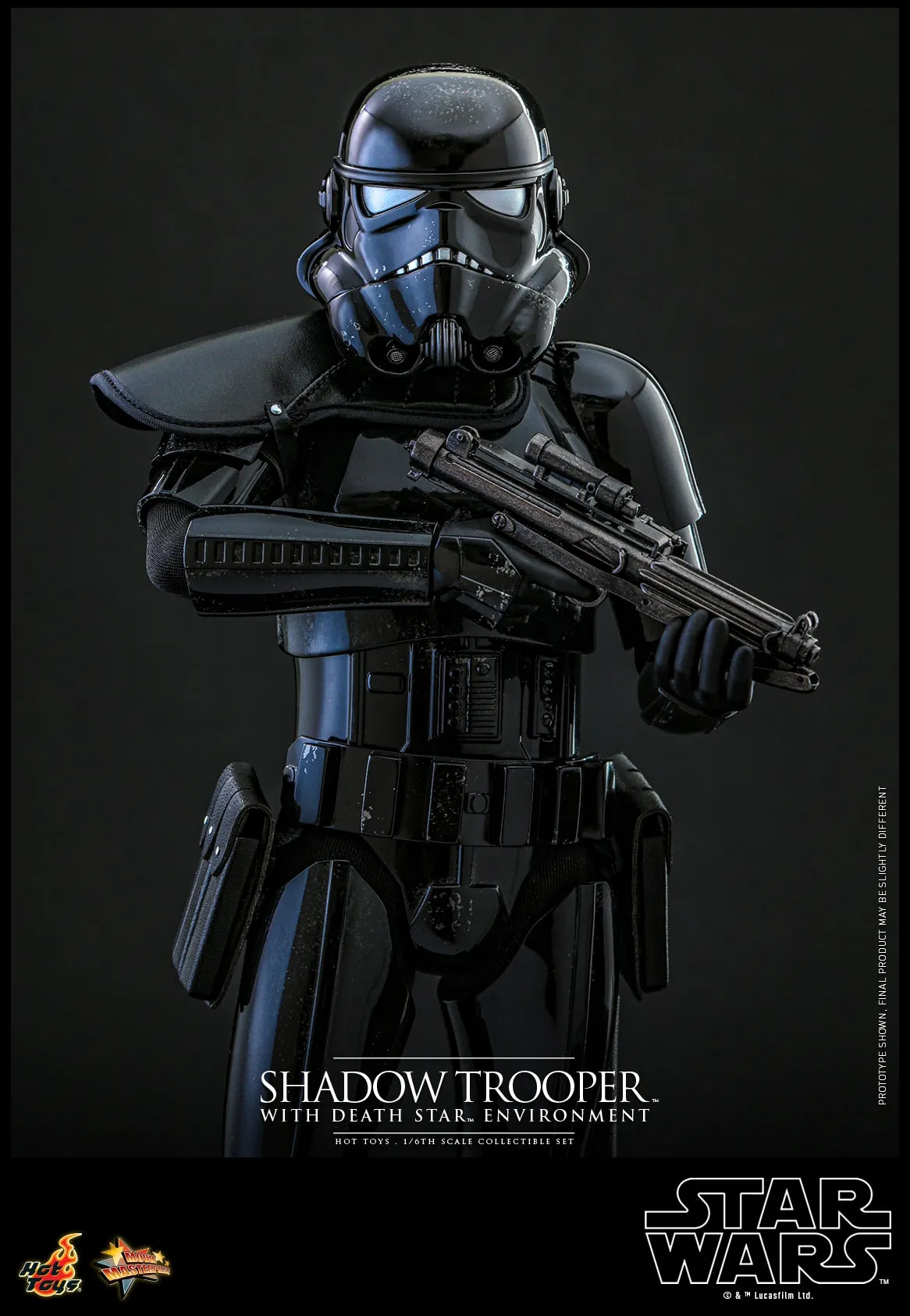 Hot Toys - MMS737 - Star Wars - 1/6th scale Shadow Trooper with Death Star Environment Collectible Set