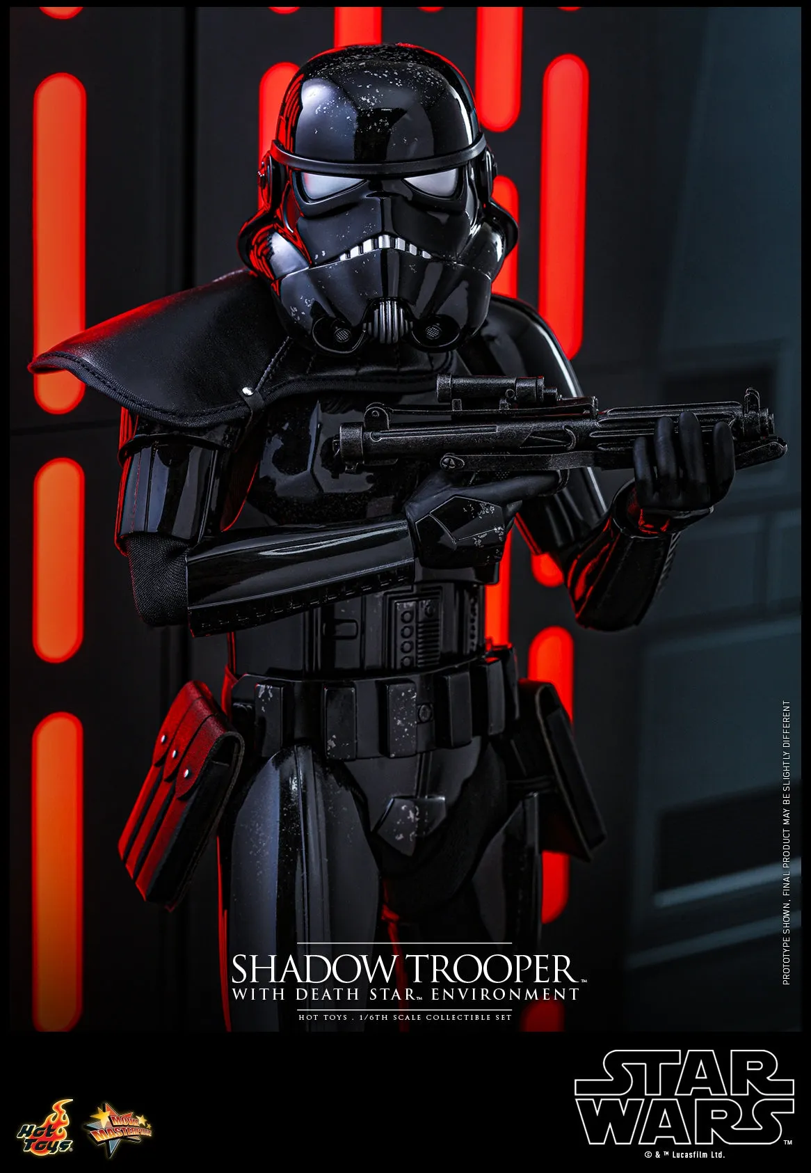 Hot Toys - MMS737 - Star Wars - 1/6th scale Shadow Trooper with Death Star Environment Collectible Set