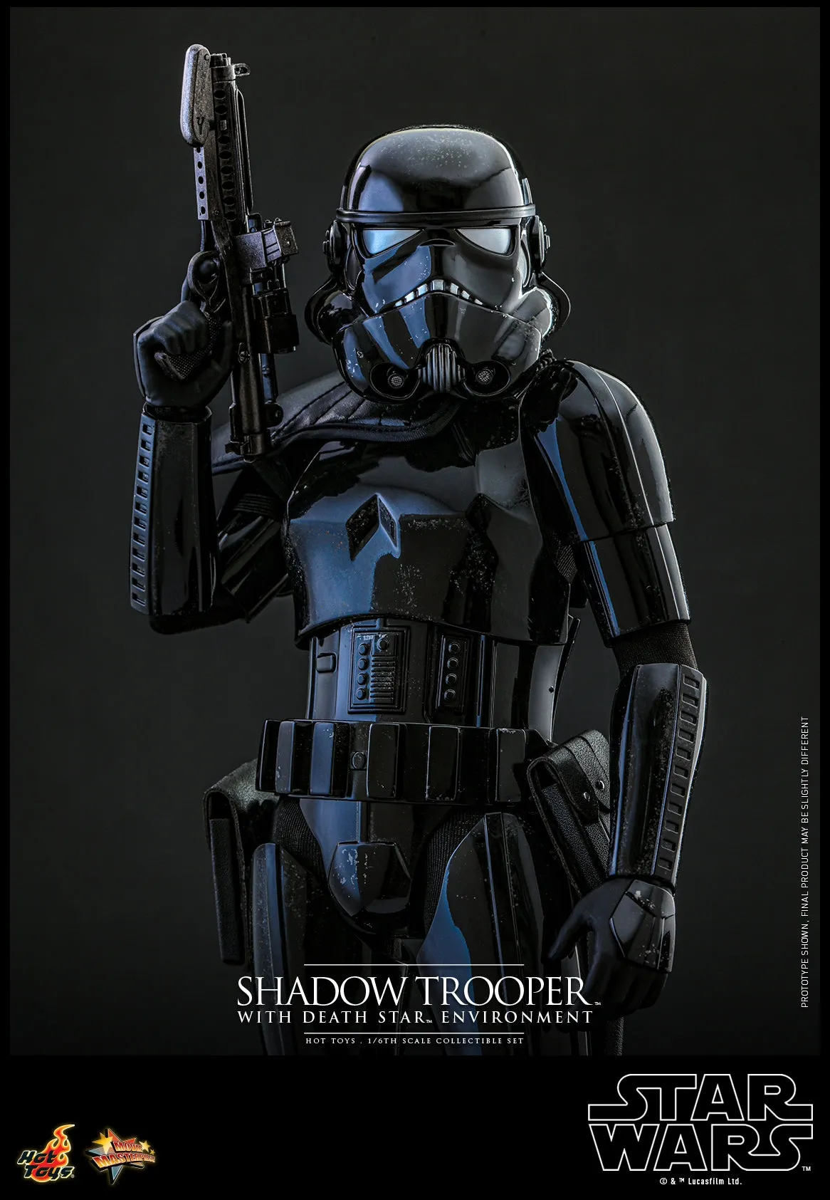 Hot Toys - MMS737 - Star Wars - 1/6th scale Shadow Trooper with Death Star Environment Collectible Set