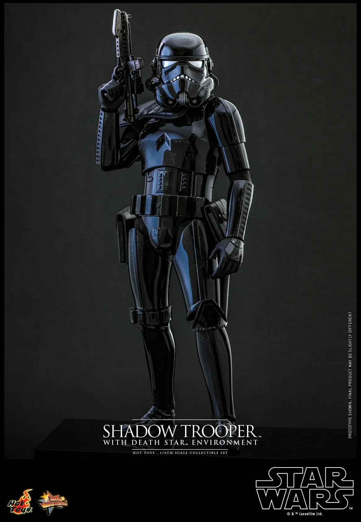 Hot Toys - MMS737 - Star Wars - 1/6th scale Shadow Trooper with Death Star Environment Collectible Set