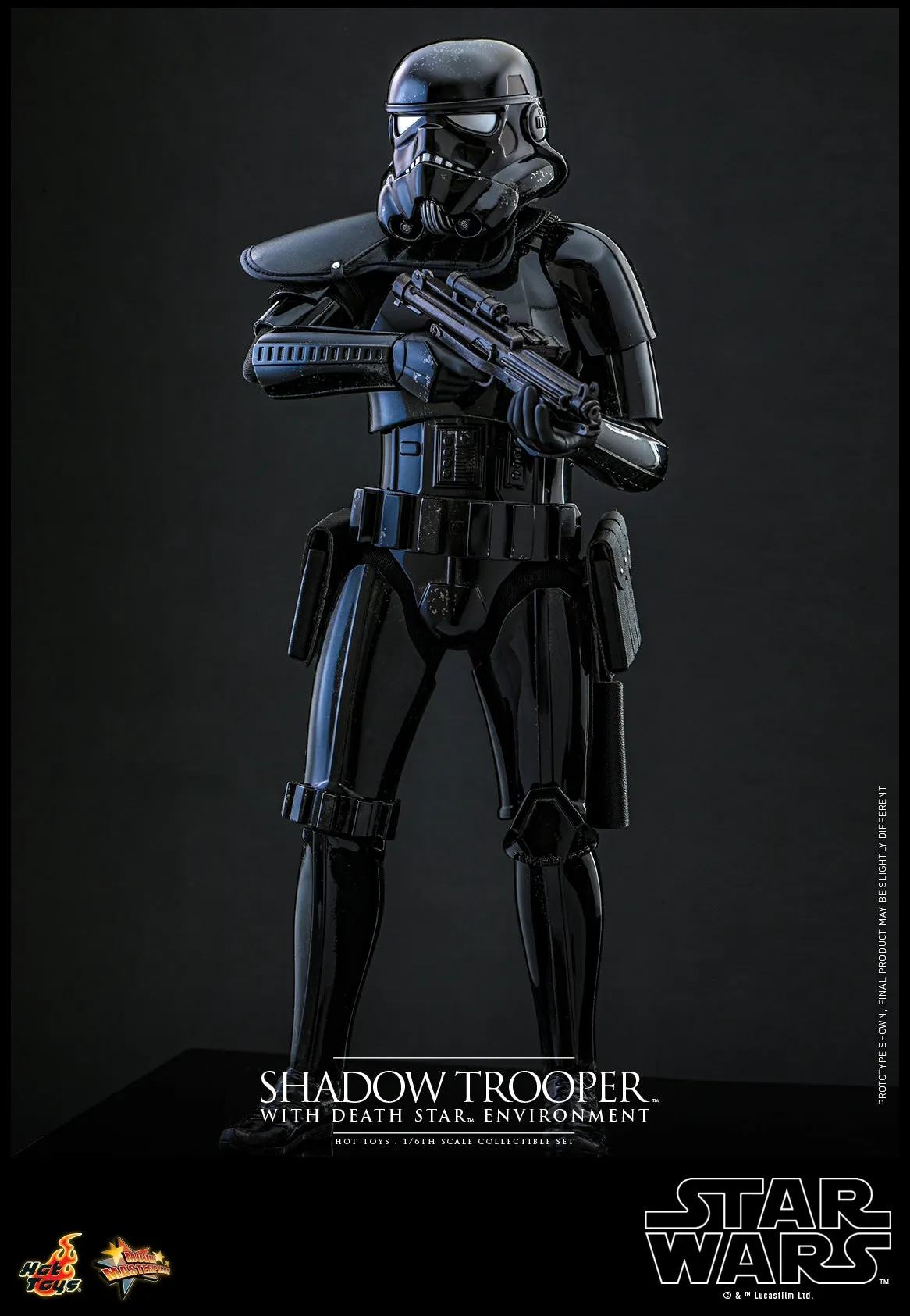 Hot Toys - MMS737 - Star Wars - 1/6th scale Shadow Trooper with Death Star Environment Collectible Set