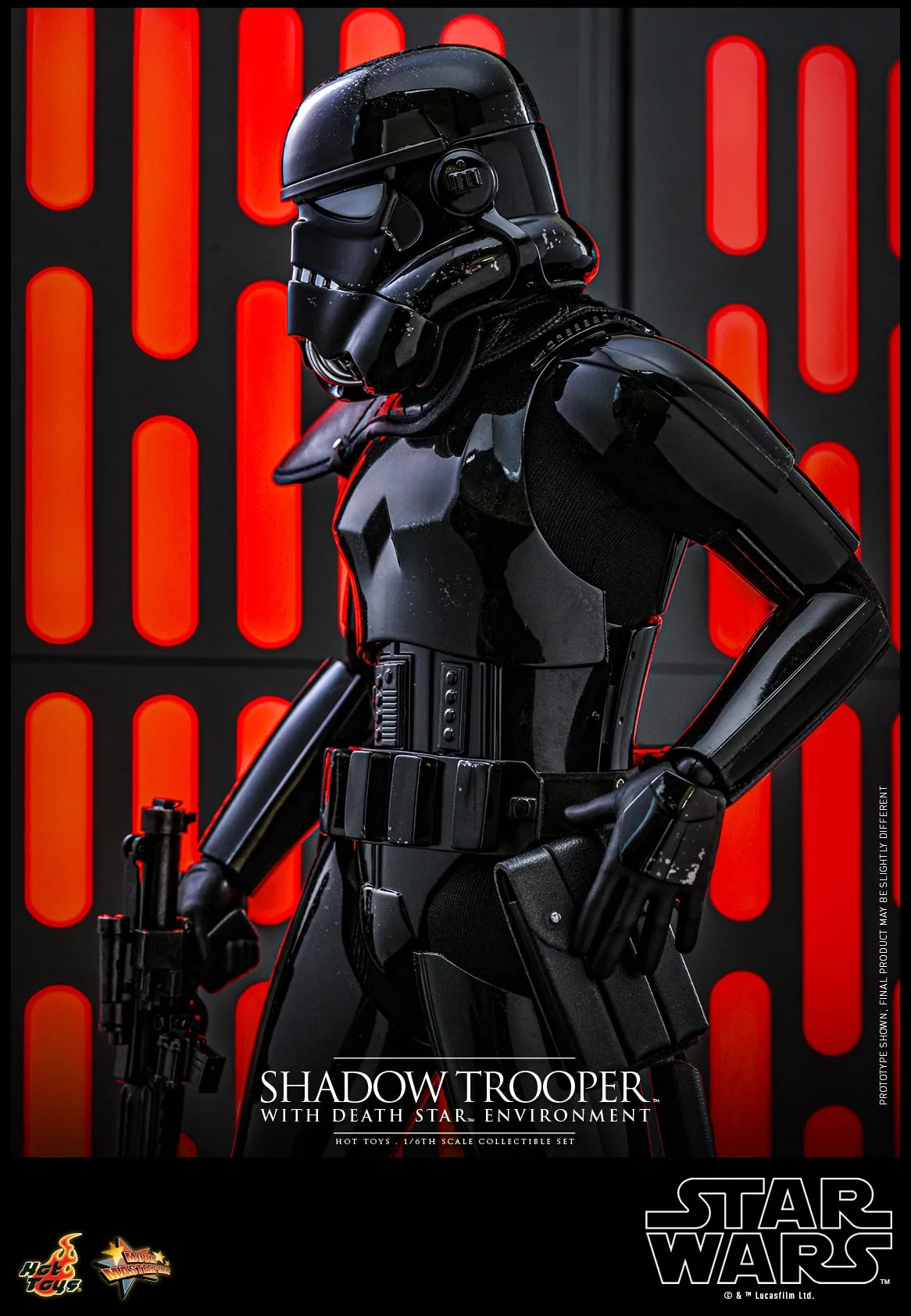 Hot Toys - MMS737 - Star Wars - 1/6th scale Shadow Trooper with Death Star Environment Collectible Set