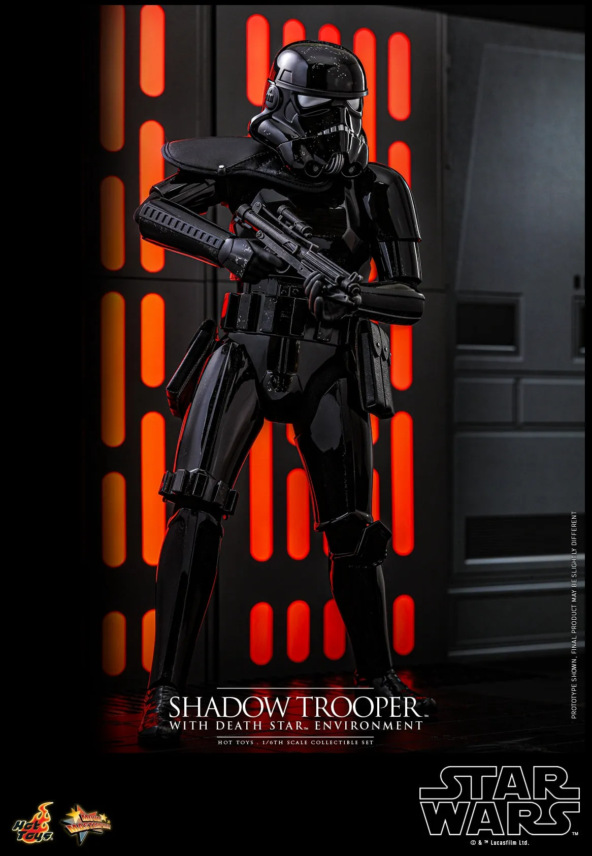 Hot Toys - MMS737 - Star Wars - 1/6th scale Shadow Trooper with Death Star Environment Collectible Set