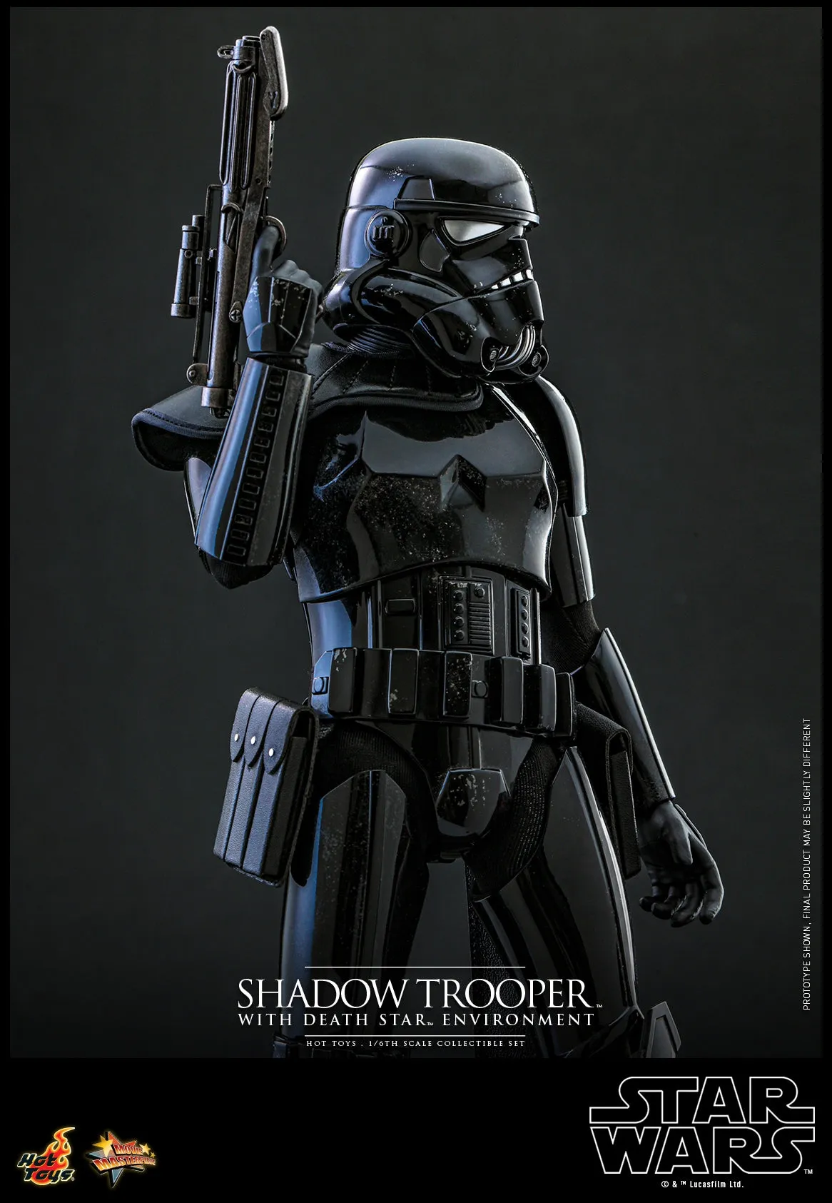 Hot Toys - MMS737 - Star Wars - 1/6th scale Shadow Trooper with Death Star Environment Collectible Set