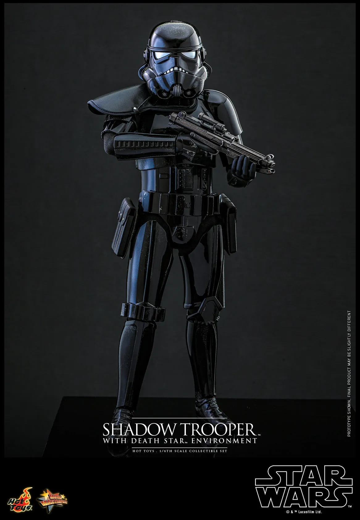 Hot Toys - MMS737 - Star Wars - 1/6th scale Shadow Trooper with Death Star Environment Collectible Set