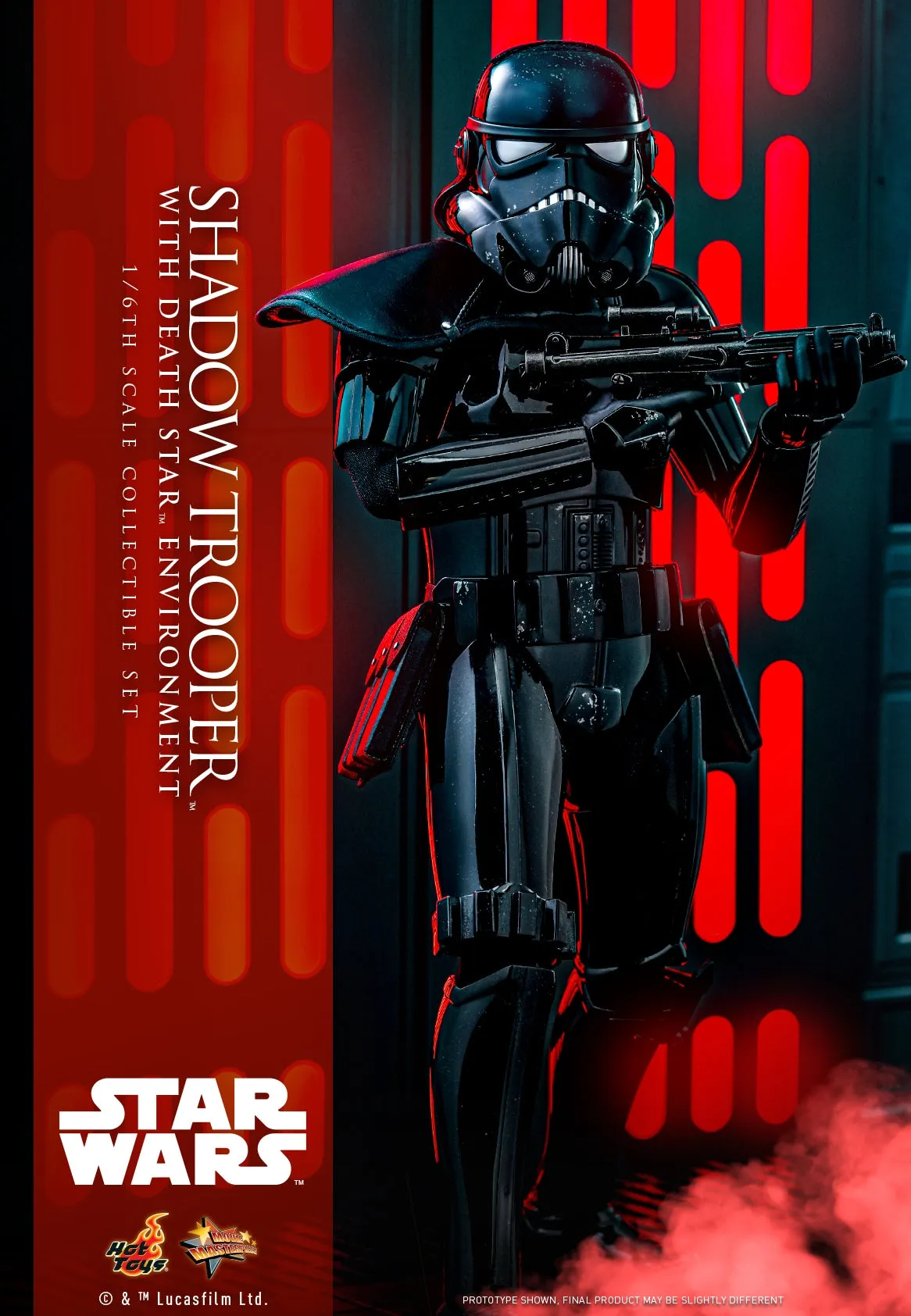 Hot Toys - MMS737 - Star Wars - 1/6th scale Shadow Trooper with Death Star Environment Collectible Set