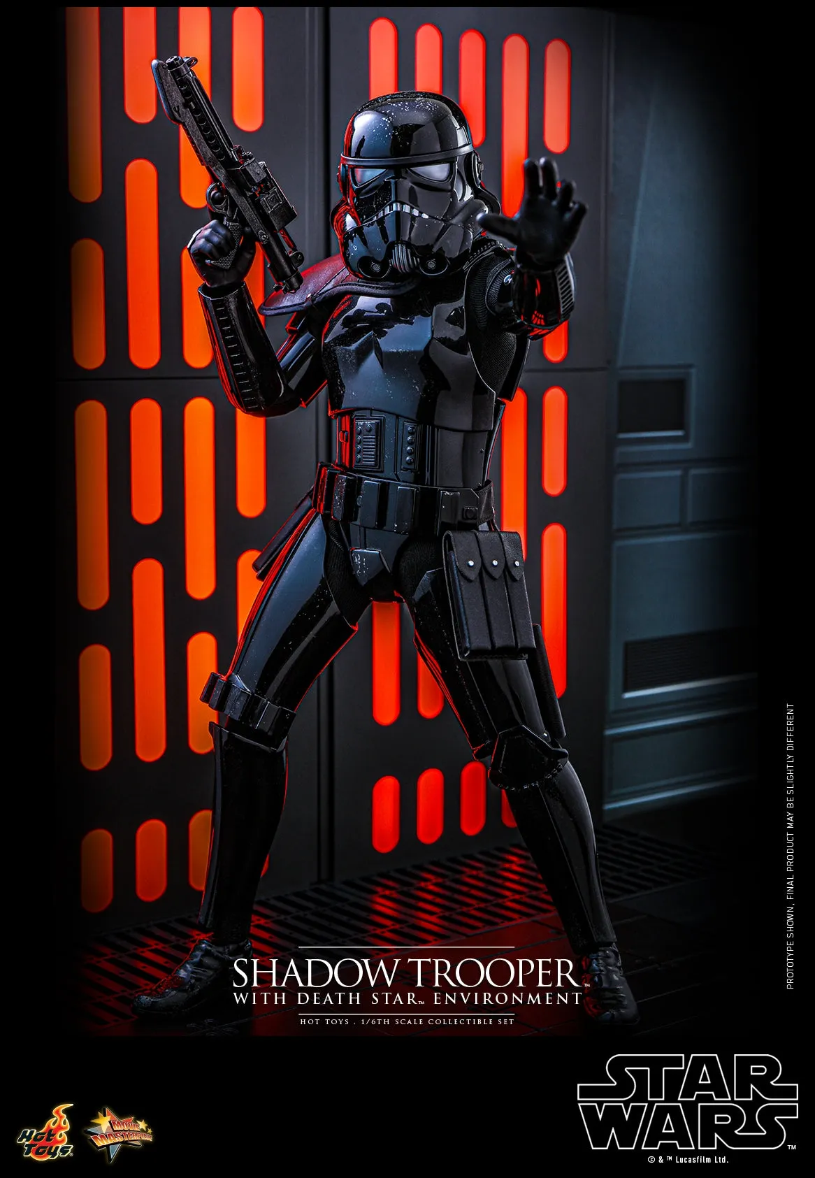 Hot Toys - MMS737 - Star Wars - 1/6th scale Shadow Trooper with Death Star Environment Collectible Set