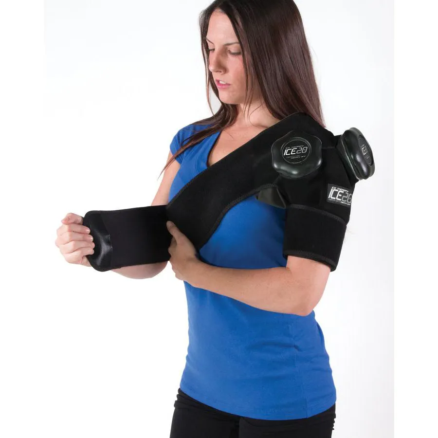 ICE20 Double Shoulder Ice Compression Wrap: ICE-Dbl-Shoulder