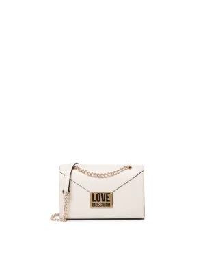 Ivory Eco-Leather Shoulder Bag