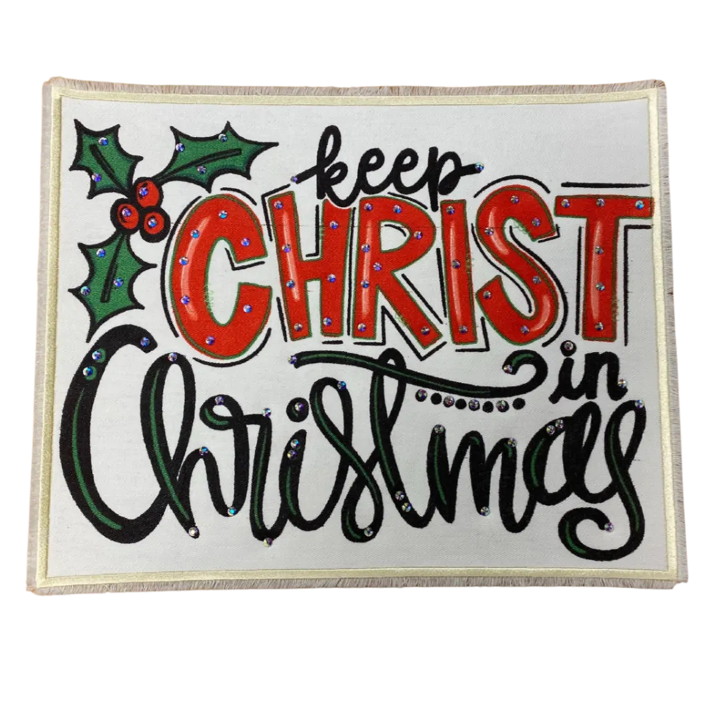 Keep Christ in Christmas Patch