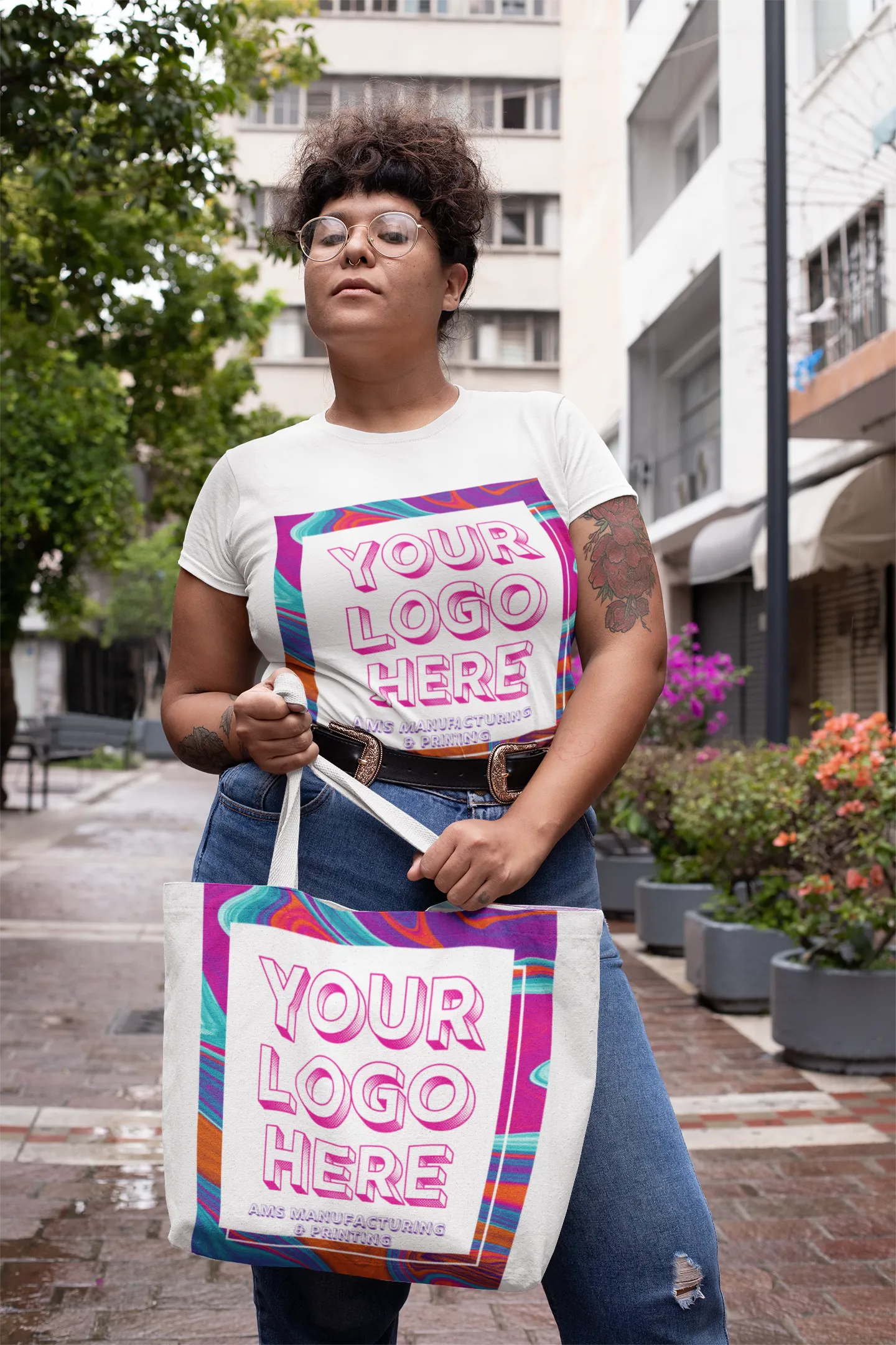 Large Canvas Tote Bag