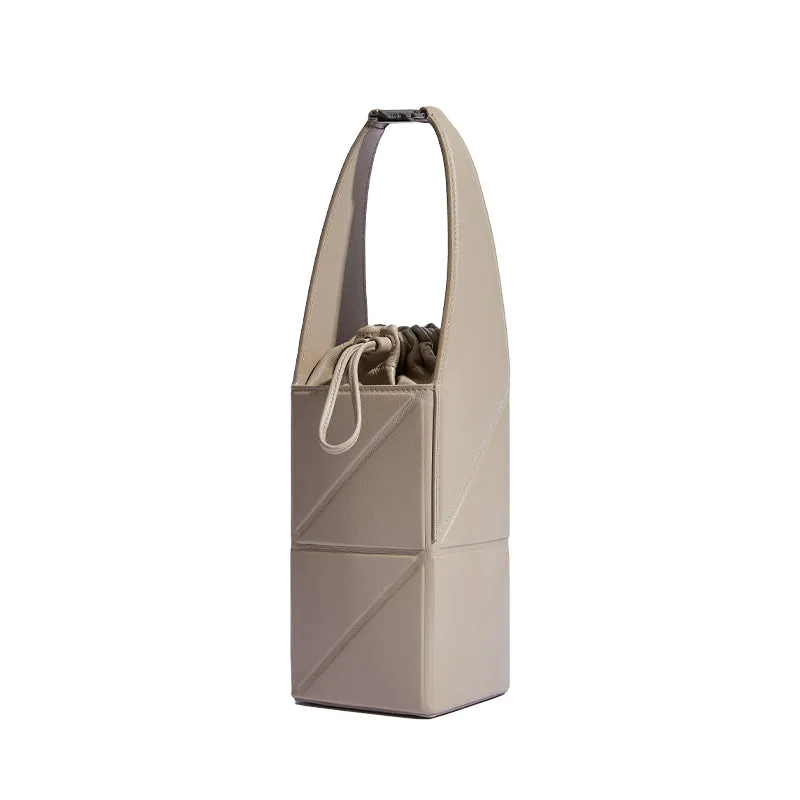 Liquor Vertical Wine Bag - Nude