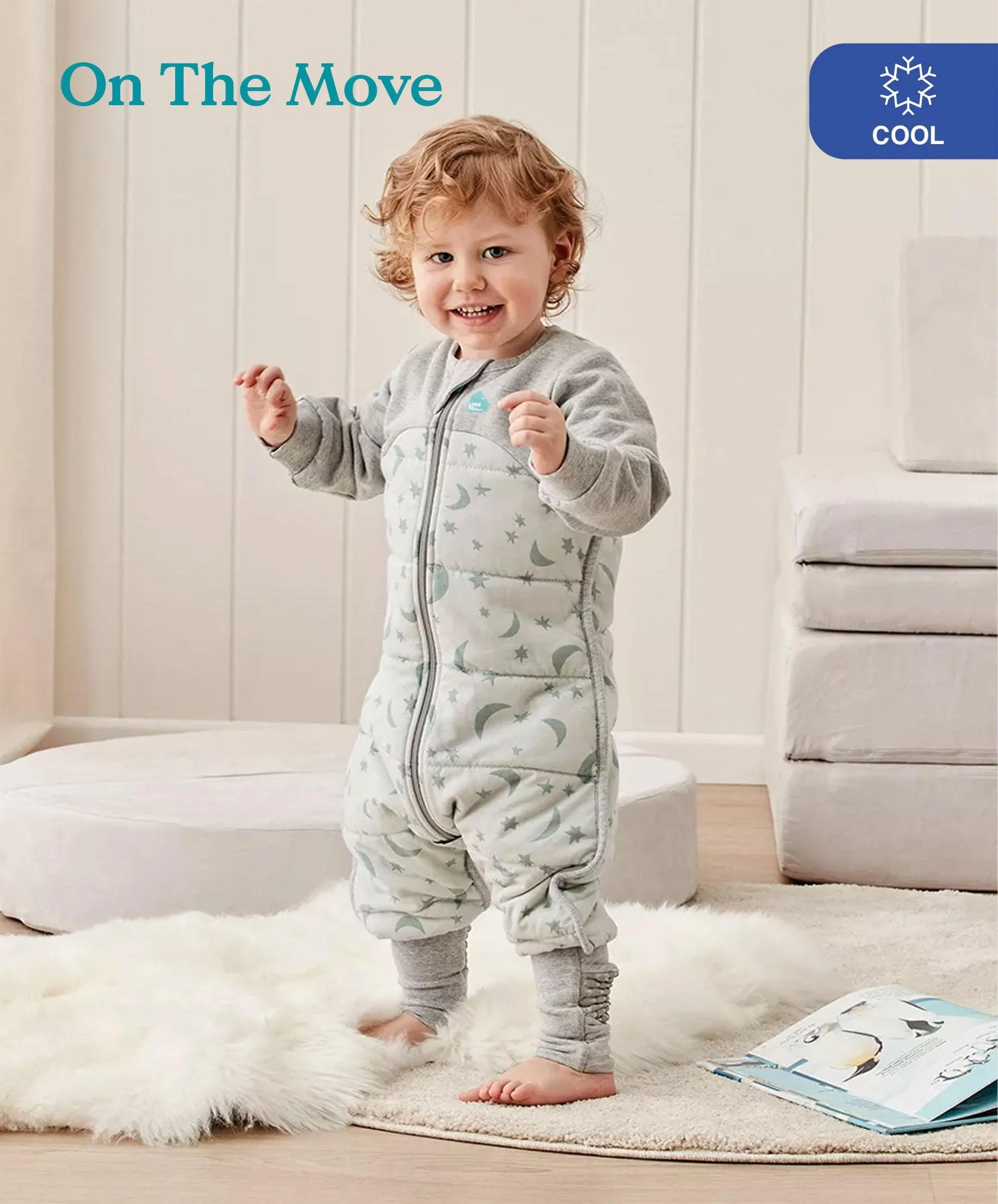 Love 2 Sleep Suit Cotton Warm Olive – 12-24 Months