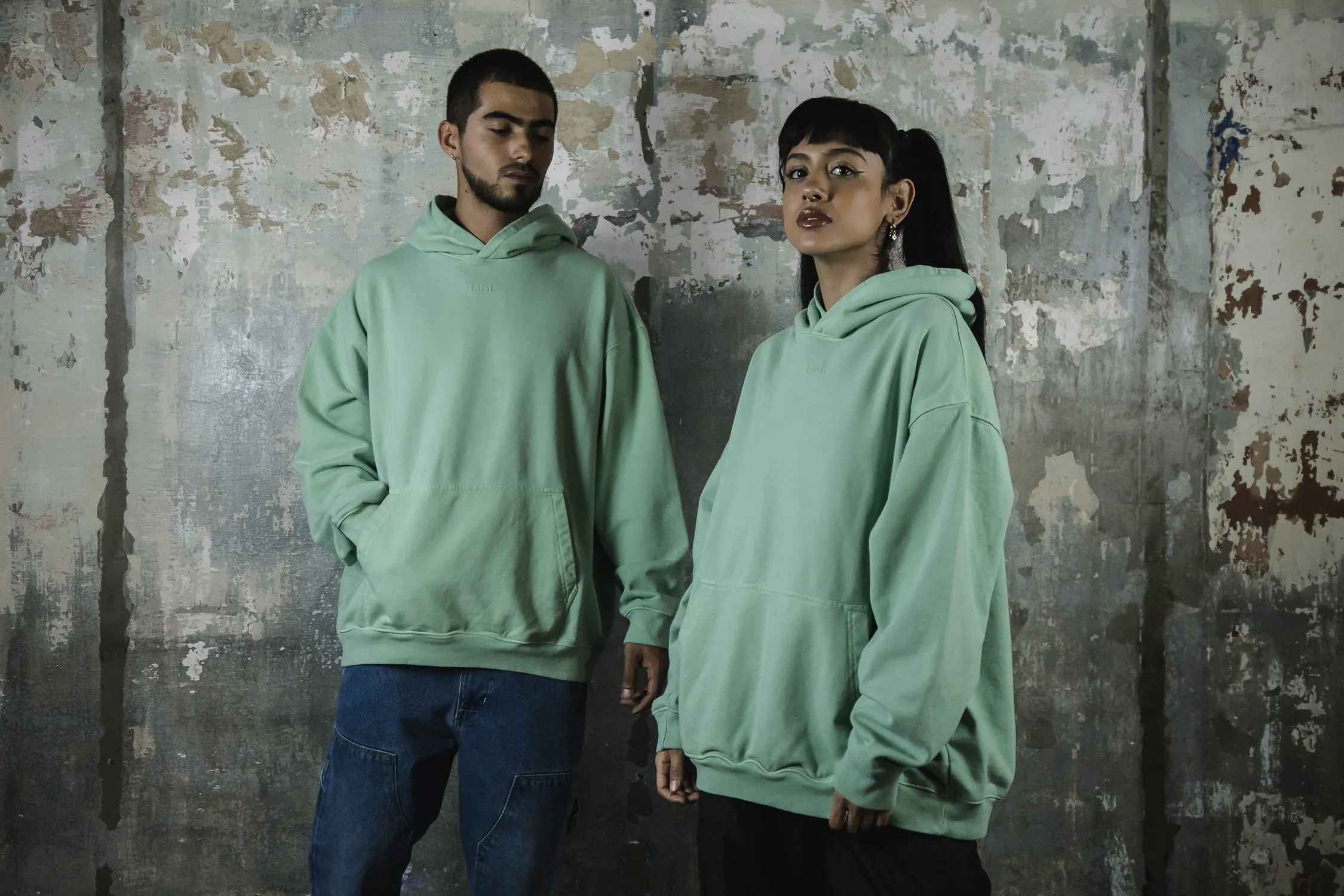 Lust Daily Essentials Hoodie 'Mint Green'