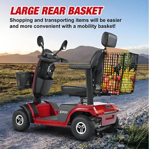 Metro Mobility S500 Bariatric 4-Wheel Mobility Scooter