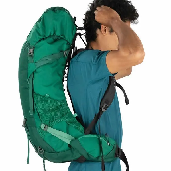 Osprey Rook 50 Litre Men's Hiking Backpack With Raincover