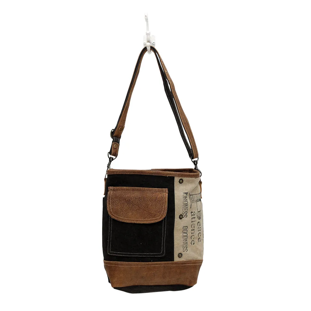 Peace Pocket Shoulder Bag