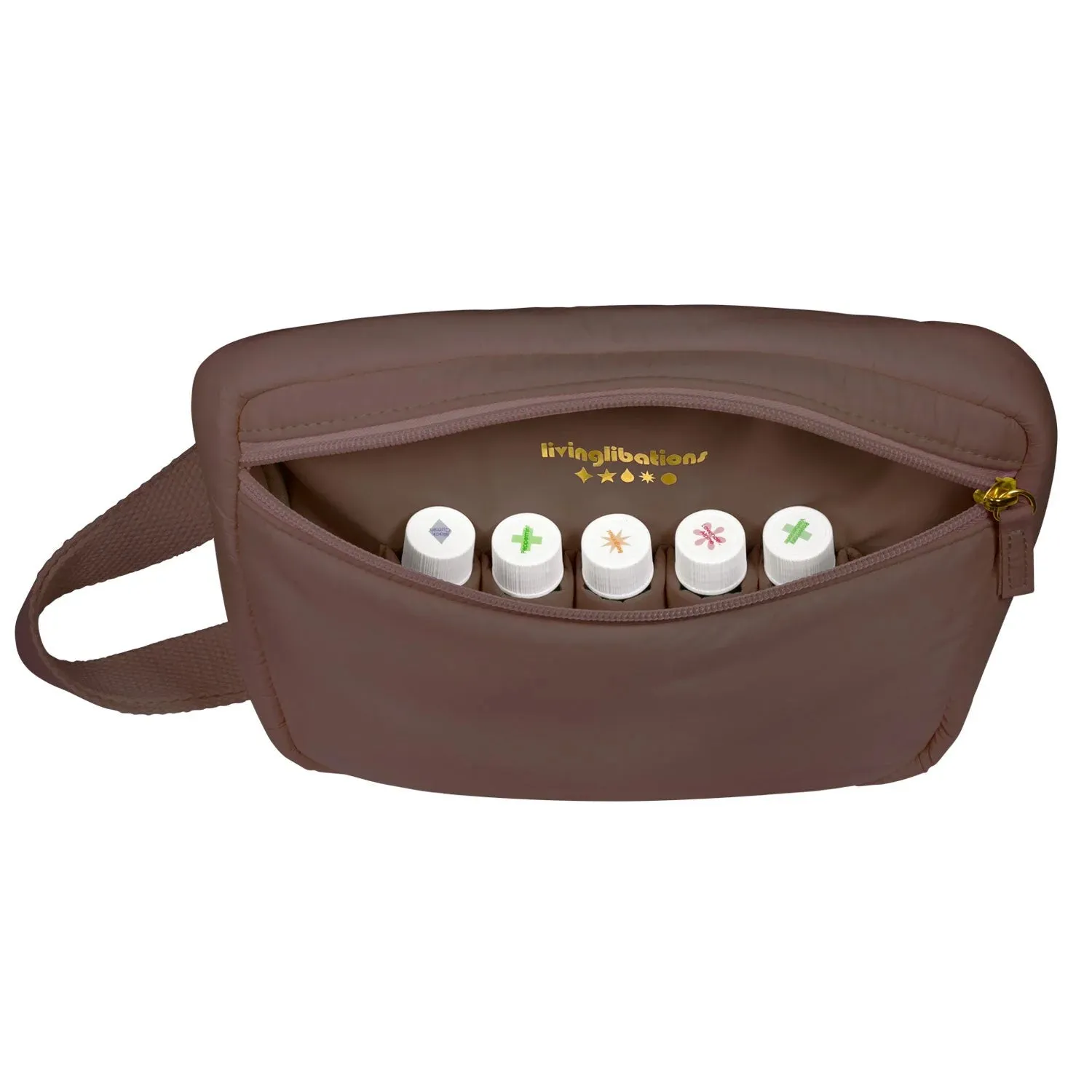 Puffer Hip Bag with EMF Shield