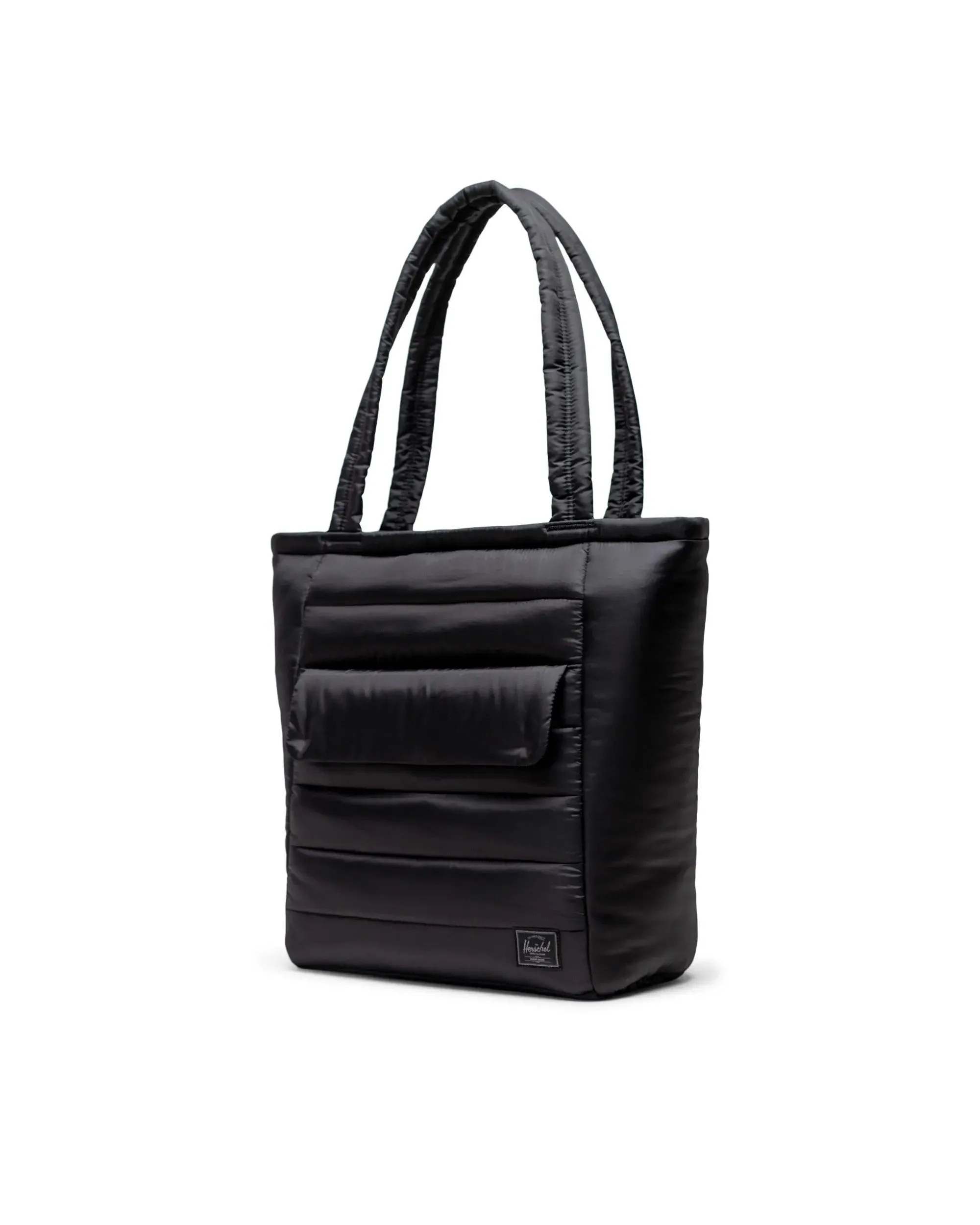 Retreat Quilted Tote in Black