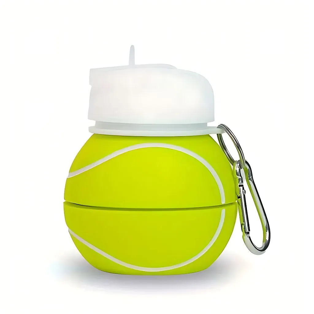 Roll the Ball Bottle | Expandable Silicone Bottle for Sports Lovers