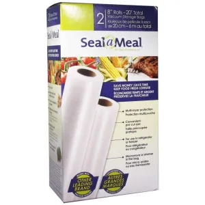 Seal-a-Meal - 2 Pack 8" x 10' Vacuum Storage Bags