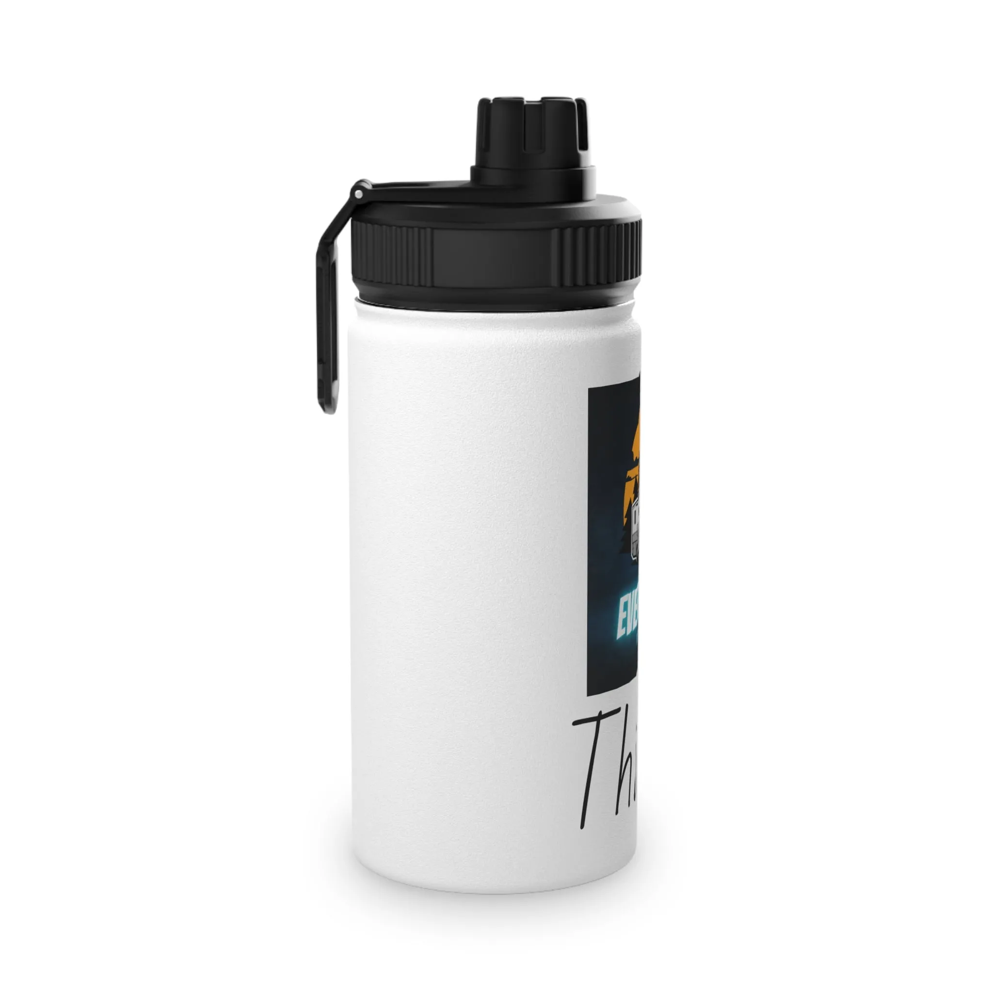 Stainless Steel Water Bottle, Sports Lid