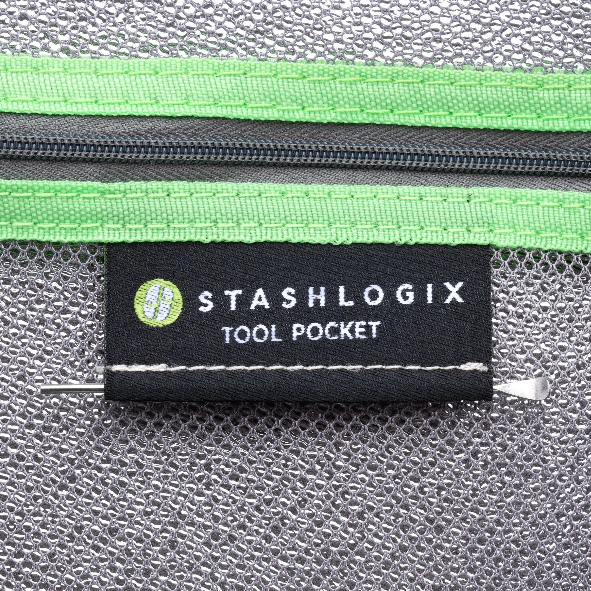 STASHLOGIX Silverton Smell Proof Combo Lock Bag