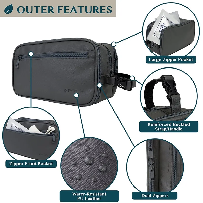 Travel Toiletries Bag for Men