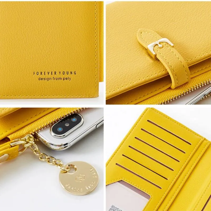 Women's Wristband Style Long Wallet Clutch